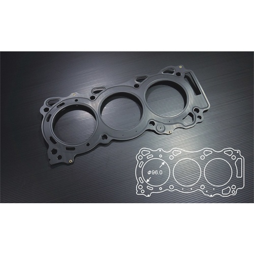 SIRUDA METAL HEAD GASKET(STOPPER) FOR NISSAN VQ35-RIGHT  Bore:96mm-0.7mm