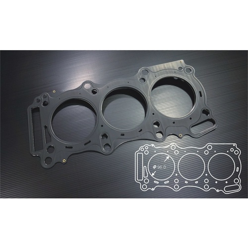 SIRUDA METAL HEAD GASKET(STOPPER) FOR NISSAN VR38DETT-LEFT Bore:96mm-1mm