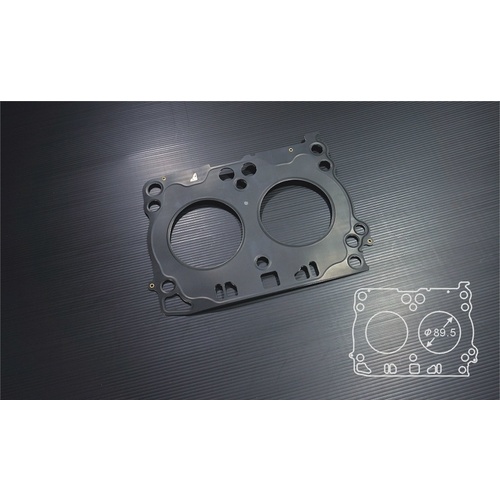 SIRUDA METAL HEAD GASKET(STOPPER) FOR SUBARU/TOYOTA FA20-RIGHT Bore:89.5mm-0.8mm