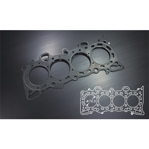 SIRUDA METAL HEAD GASKET(STOPPER) FOR HONDA D16Y10 Bore:78mm-0.4mm