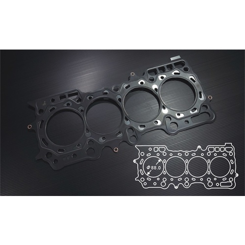SIRUDA METAL HEAD GASKET(STOPPER) FOR HONDA H23A Bore:88mm-0.85mm