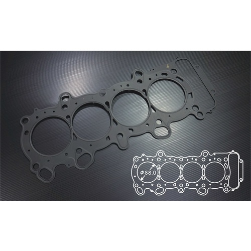SIRUDA METAL HEAD GASKET(STOPPER) FOR HONDA F20C1/F20C2 Bore:88mm-0.8mm