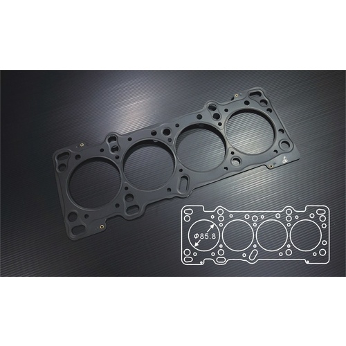 SIRUDA METAL HEAD GASKET(STOPPER) FOR MAZDA B6(MX-5) Bore:85.8mm-1.2mm