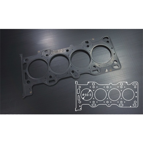 SIRUDA METAL HEAD GASKET(STOPPER) FOR MAZDA L3/LF Bore:89.5mm-1.2mm