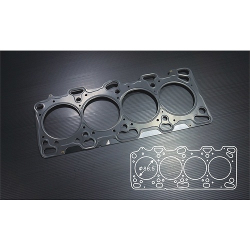 SIRUDA METAL HEAD GASKET(STOPPER) FOR MITSUBISHI 4G63 EVO 4-9 Bore:86.5mm-1mm