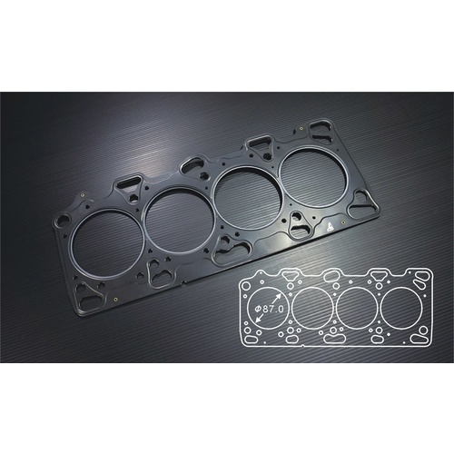SIRUDA METAL HEAD GASKET(GROMMET) FOR MITSUBISHI EVO 4-9 4G63T Bore:87mm-0.9mm