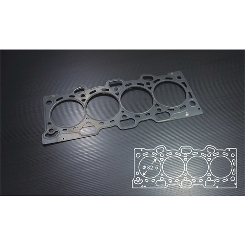 SIRUDA METAL HEAD GASKET(STOPPER) FOR MITSUBISHI 4G93 Bore:82.5mm-0.6mm