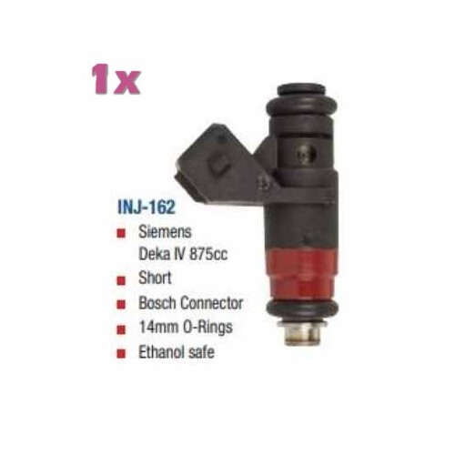 Siemens Deka IV 875cc Short FUEL INJECTOR