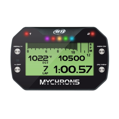 MyChron5 without temp sensor or 1T ext cable [Kart Setup: Sprintkart]