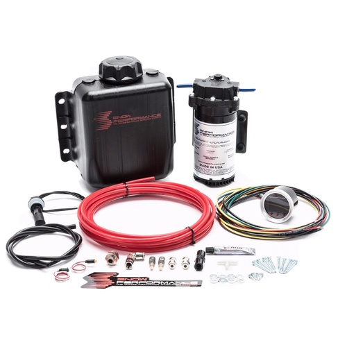 Stage 2 Boost Cooler Water/Meth Kit w/Gauge Controller-Nylon Hose