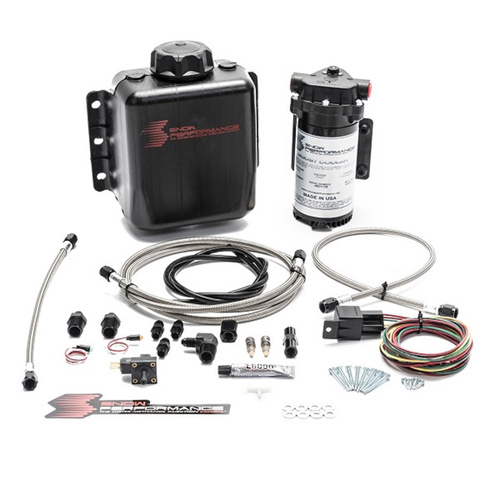 Snow Performance Stage 1 Diesel Boost Cooler Water/Meth Kit - Braided Hose