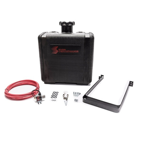 Snow Performance 7 Gallon Water-Methanol Tank Kit w/Solenoid - Nylon Hose