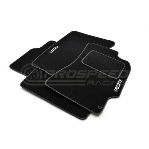 RCM Luxury Car Mat Set Front/Rear for Subaru WRX/STI 08-14