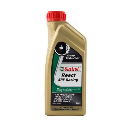 Castrol SRF Brake Fluid 1lt, Castrol SRF React Silicone Brake Fluid 1lt