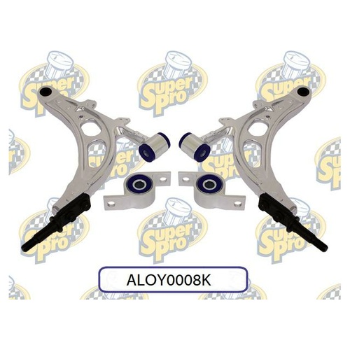 SuperPro Roll Control Front Alloy Lca Assembly Includes Anti Lift Bushes In Alloy Bracket Fits Subaru ALOY0008K