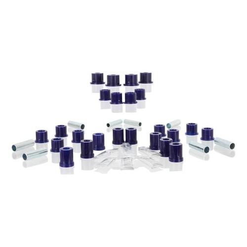 SuperPro Front And Rear Leaf Spring Bush Kit Fits Daihatsu KIT062K