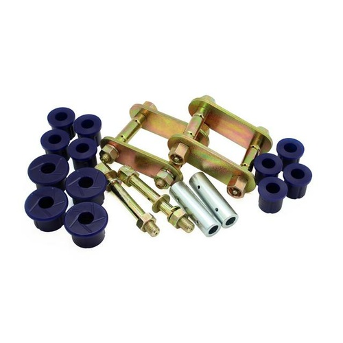 SuperPro Rear Greasable Shackle And Bush Kit FOR Holden Isuzu KIT070SK