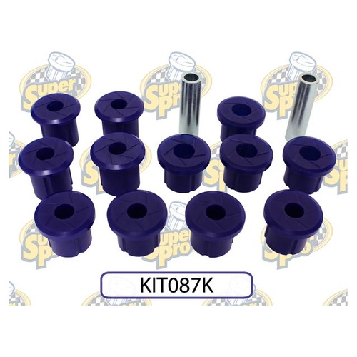 SuperPro Rear Leaf Spring Bush Kit Fits Toyota KIT087K