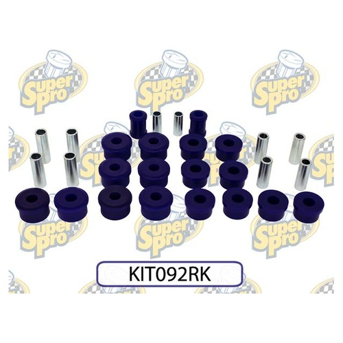 SuperPro Rear Radius Arms & Panhard Rods Bush Kit FOR Toyota KIT092RK