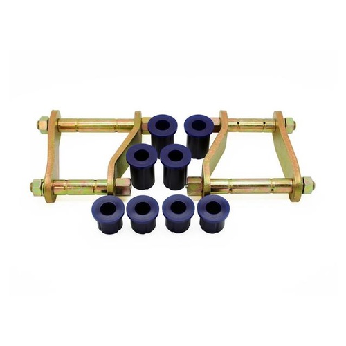 SuperPro Rear Greasable Shackle And Bush Kit Rear Of Spring Fits Ford Mazda KIT168RSK