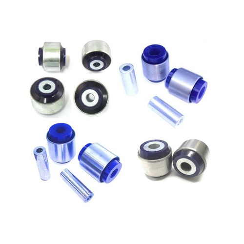 SuperPro Front Control Arm Upper Lower Strut Bar And Lower Shock Bush Repair Kit Fits Audi KIT208K