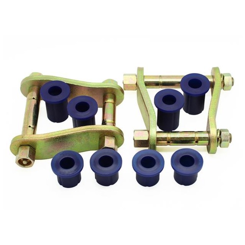 SuperPro Rear Greasable Shackle And Bush Kit Rear Of Spring Fits Mitsubishi KIT218RSK