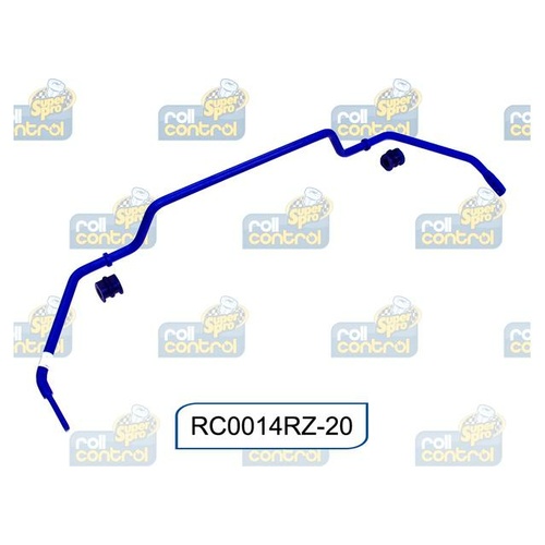 SuperPro Roll Control Rear 20mm Heavy Duty 3 Position Blade Adjustable Sway Bar Fits Nissan RC0014RZ-20