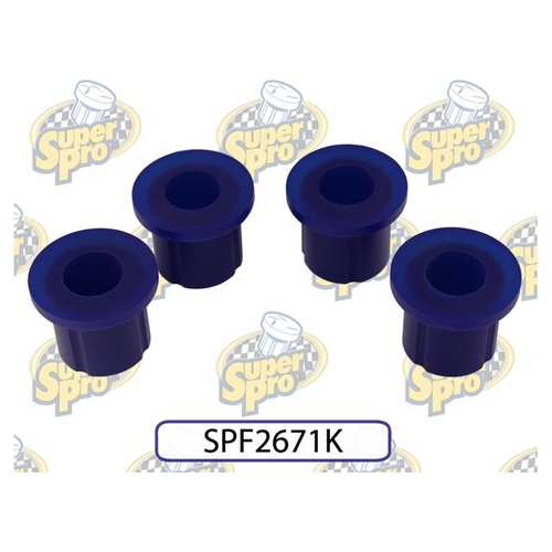 SuperPro Rear Spring Rear Eye Bush Kit Fits Foton Toyota SPF2671K