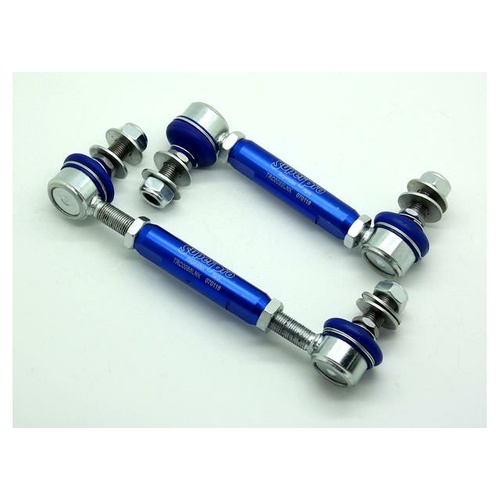 SuperPro Roll Control Front Swaybar Link Kit Heavy Duty Adjustable Fits Hyundai Renault TRC1285