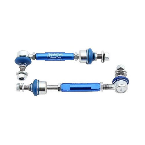 SuperPro Roll Control Front Swaybar Link Kit Heavy Duty Adjustable Fits Nissan TRC1285V