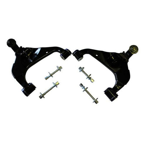 SuperPro Roll Control Front Control Arm Lower Complete Assembly Kit Double Offset FOR Foton Toyota TRC472
