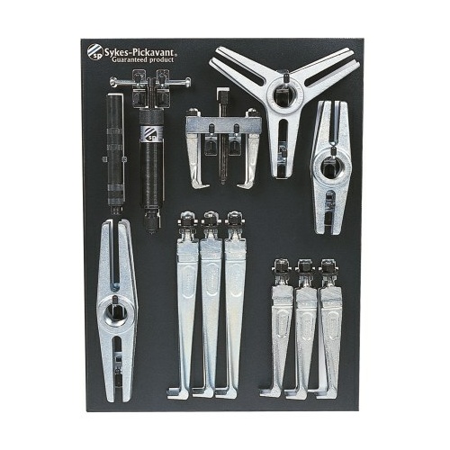 SYKES PICKAVANT Hydraulic Twin/Triple Leg Puller Kit - Thin Jaw 186505