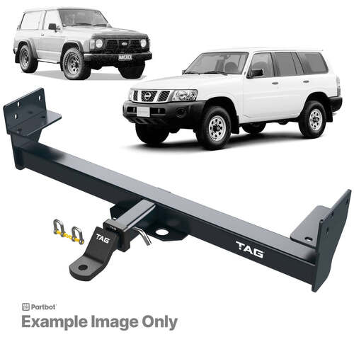 TAG HEAVY DUTY TOWBAR for Ford Maverick (02/1988-03/1994), Nissan Patrol (01/1997-on)