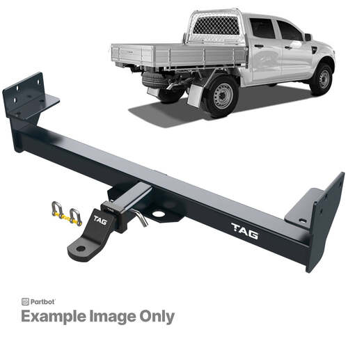 TAG HEAVY DUTY TOWBAR for Ford Courier (06/1985-2006), Ranger (01/2006-08/2011), Mazda BT-50 (11/2006-10/2011), B-SERIES BRAVO (01/1985-11/2006)