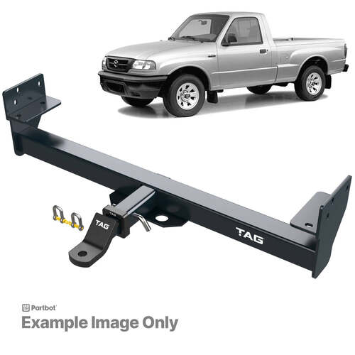 TAG HEAVY DUTY TOWBAR for Ford Courier (12/1992-12/2006), Ranger (01/2006-08/2011), Mazda B-SERIES BRAVO (04/1996-11/2006), BT-50 (11/2006-10/2011)