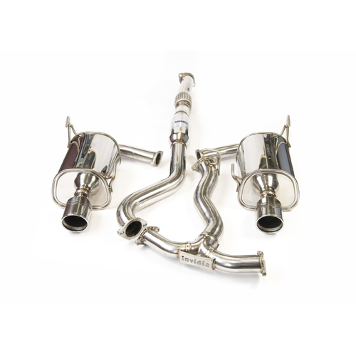 Invidia Q300 Turbo Back Exhaust w/SS Rolled Tips for Subaru Liberty GT BM 10-12
