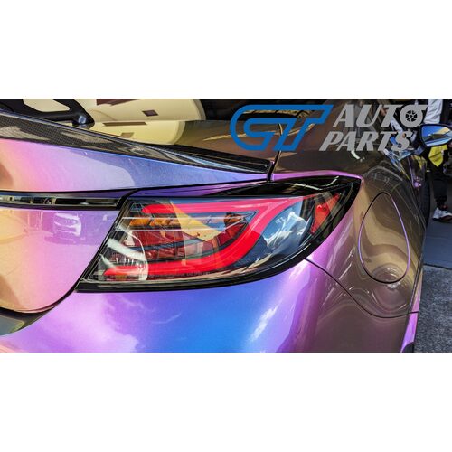 AVEST Black Red Bar LED Dynamic Tail lights for 2022+ Toyota 86 GR86 Subaru BRZ taillights