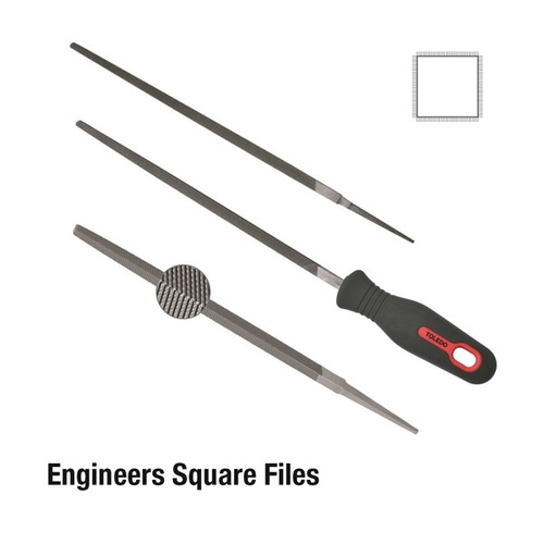 TOLEDO Square File Smooth - 100mm 04SQ03CD