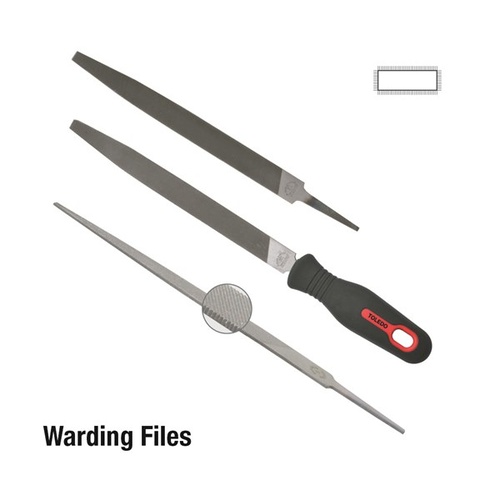 TOLEDO Warding File Second - Cut 150mm 6 Pk 06WF02BU x6