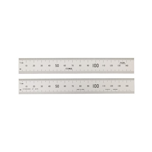 TOLEDO Stainless Steel Double Sided Rule Metric - 150mm 150MSE