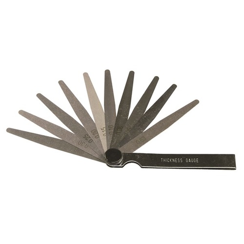 TOLEDO Tapered Feeler Gauge - 10 Blade Metric (0.04".63mm)