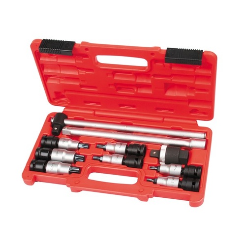 TOLEDO Universal Joint Socket Set (1/2"Sq. Dr.) Torx T20-T50 10 Pc.