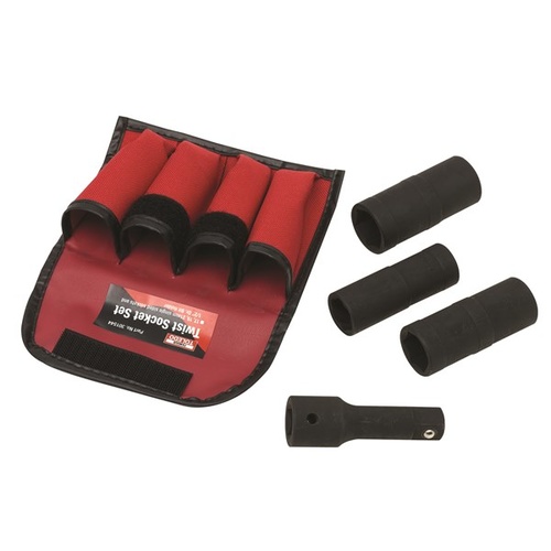TOLEDO Socket Set Single Twist 4 Pc.