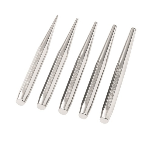 TOLEDO Taper Punch Set - Cr-Moly Polished 5 Pc.