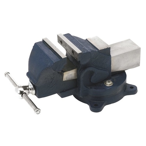 TOLEDO Bench Vice Swivel Base Straight Cast Iron - 150mm
