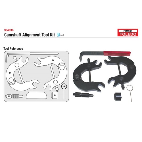 TOLEDO Toledo Timing Tool Kit - Audi 304036
