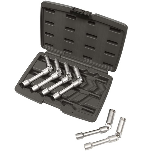 TOLEDO Glow Plug Socket Sets Universal Jointed 6 Pc