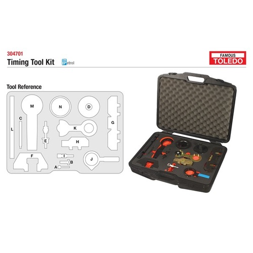 TOLEDO Toledo Timing Tool Kit - BMW 304701
