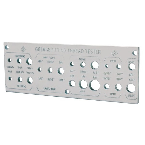 TOLEDO Grease Nipple Thread Gauge 305016
