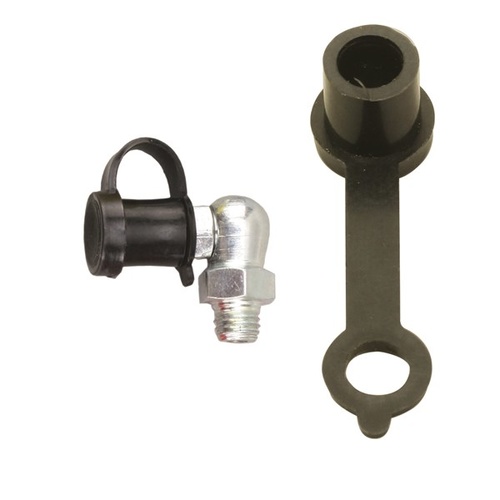 TOLEDO Grease Nipple Protective Caps - Black 50 Pack 305393